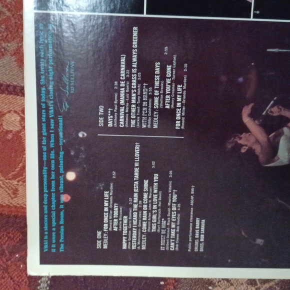 '69 Live Vikki Carr - Picture 10 of 10